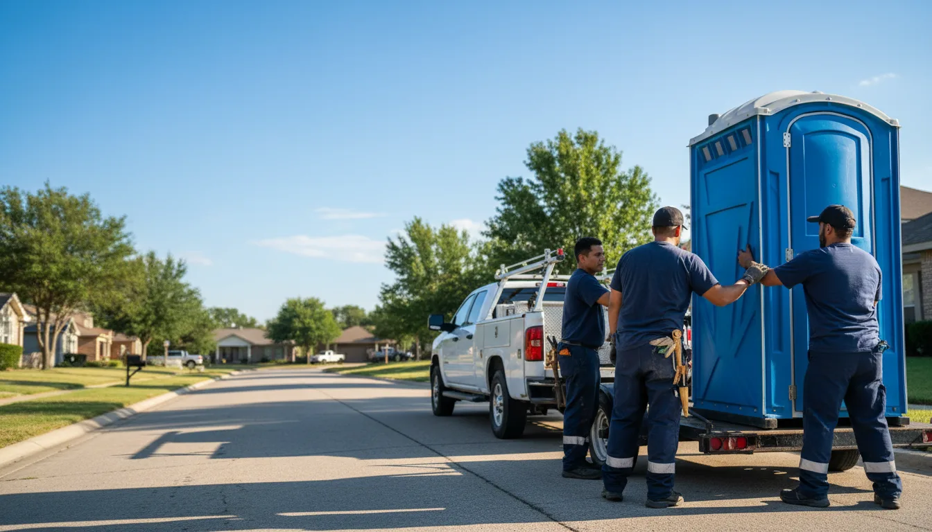 Portable Toilet Rental in Porter, OK near me